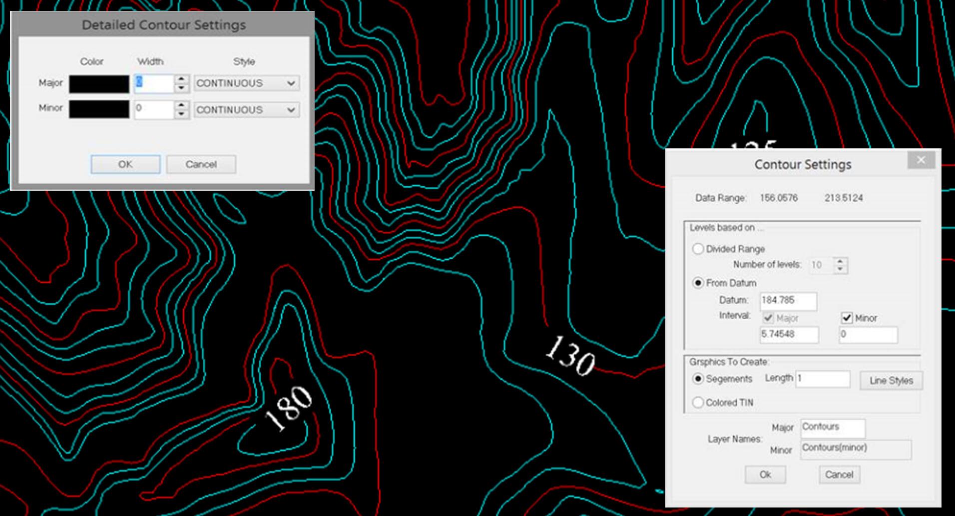 Contour generation