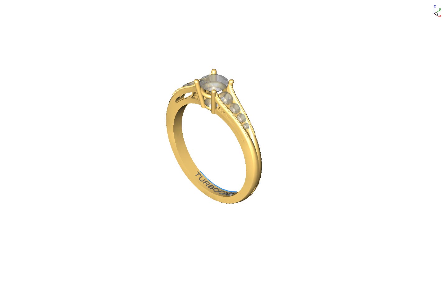 Ring Packaging, CAD drawing