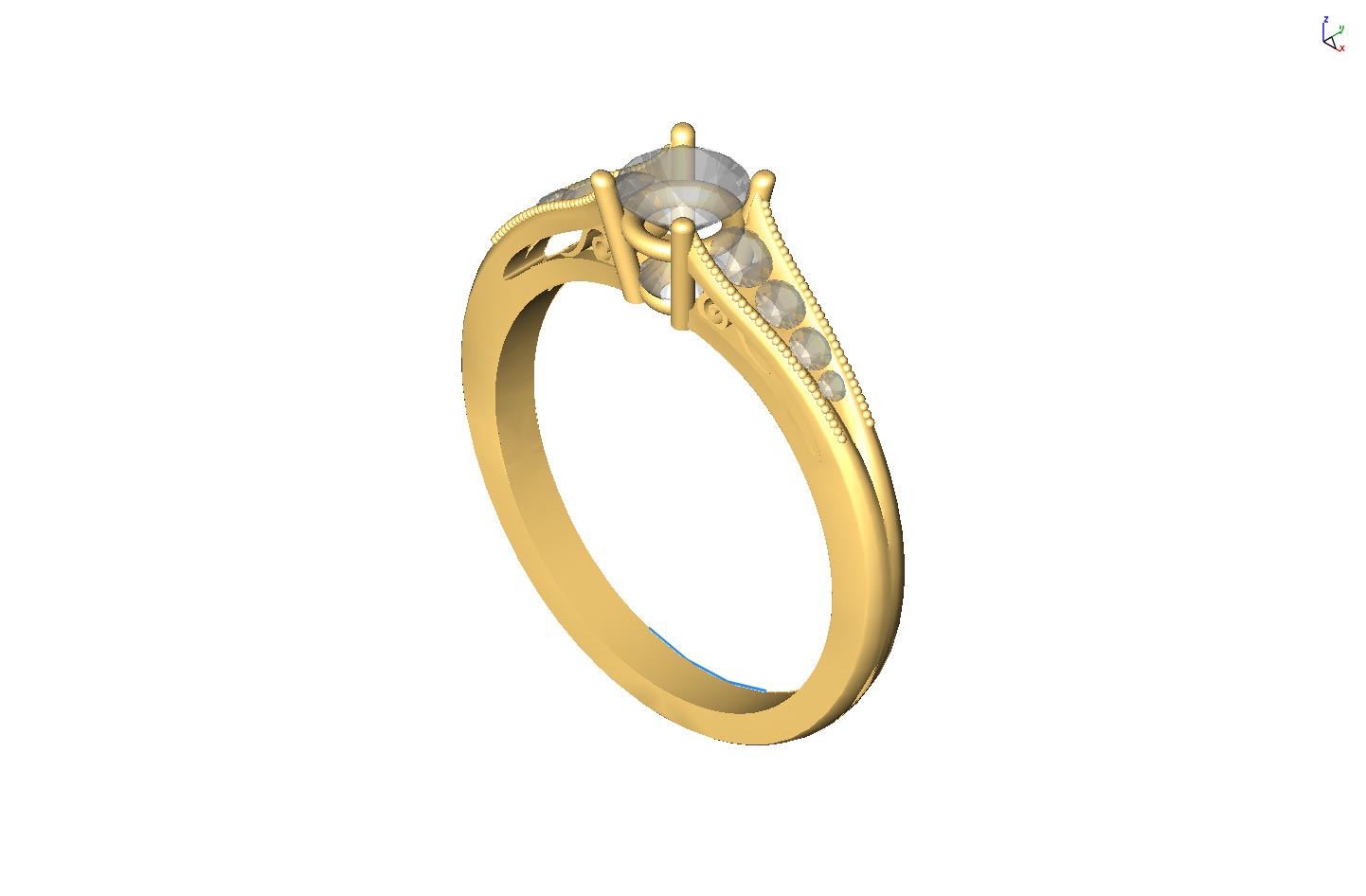 Alternate Gem, CAD drawing