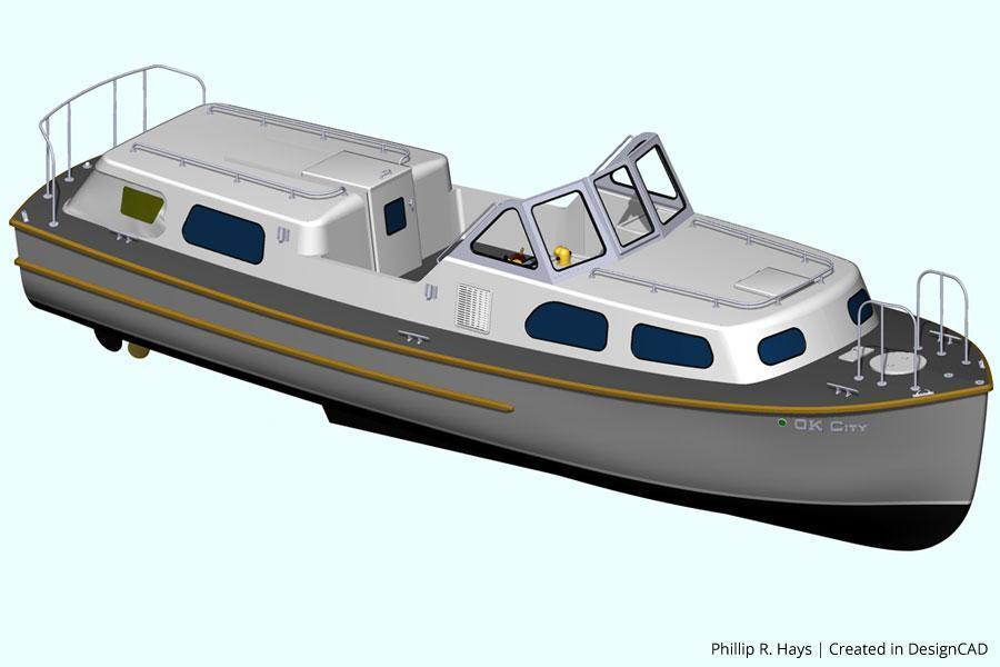 40 foot personnel boat