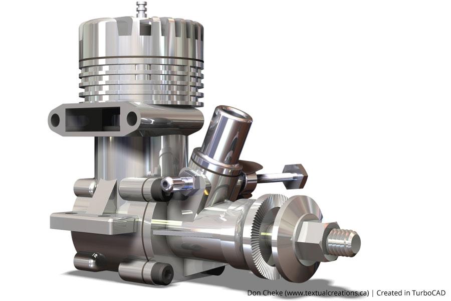 Rc engine mechanical design