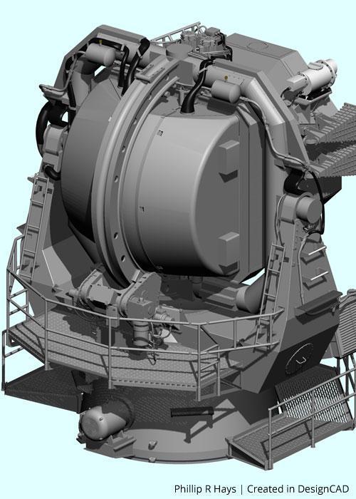 An spg 49 missile tracking radar