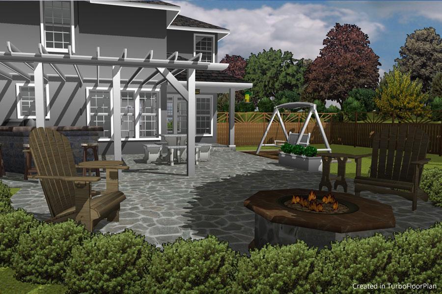 Backyard design