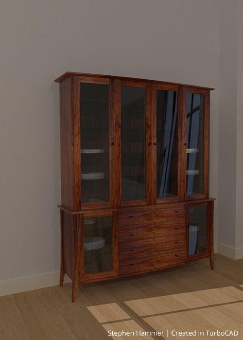 China cabinet furniture design