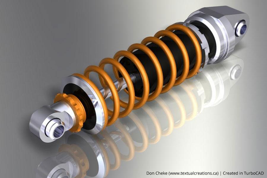 Coil shock
