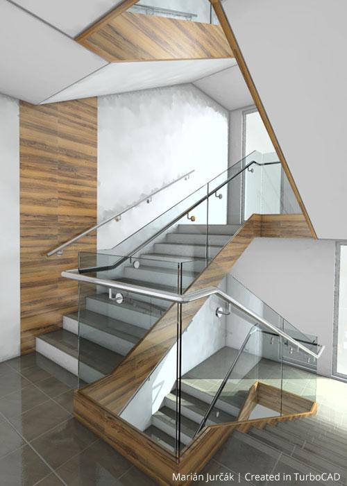 Interior design staircase