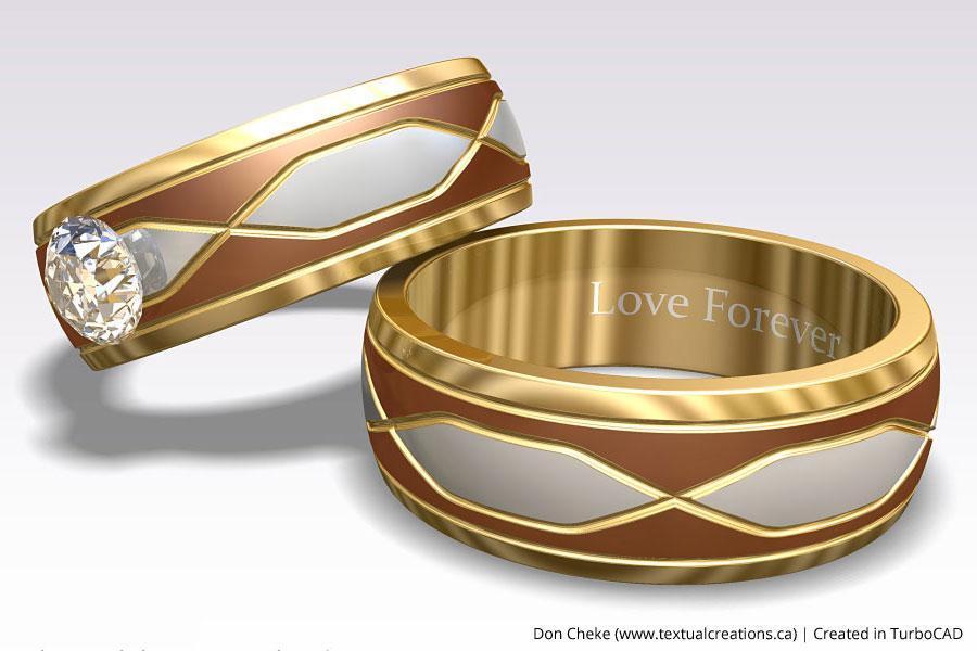 Jewelry design rings