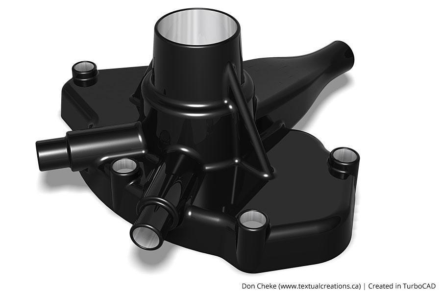 Water pump cover