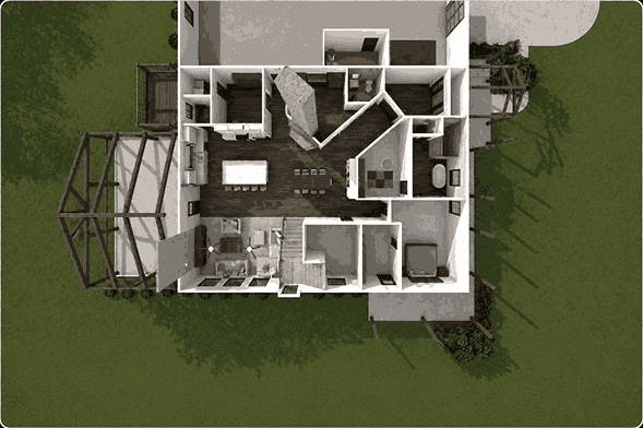 Enhanced Aerial View, rendered by Copilot