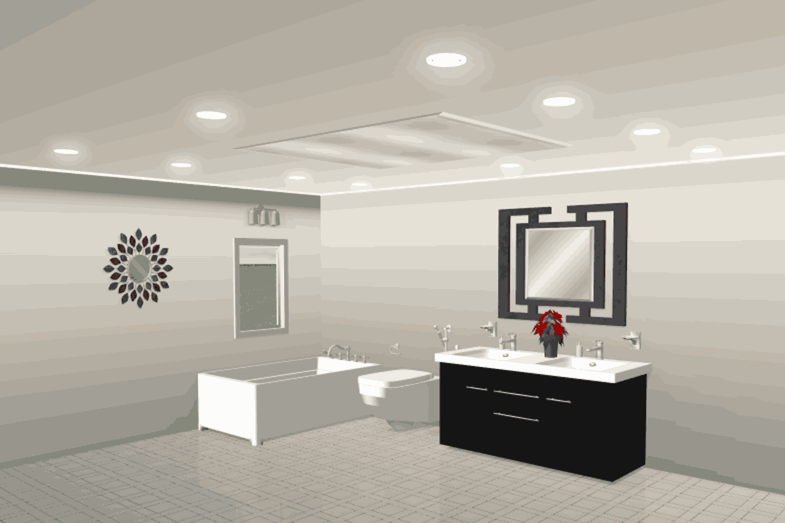 Bathroom Design Transformation, original design