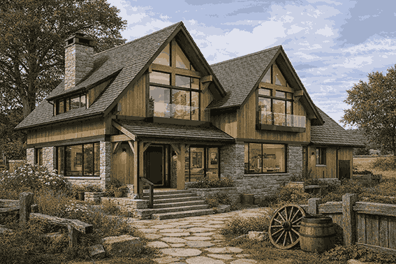 From Heritage to Modern Living, rendered by Copilot