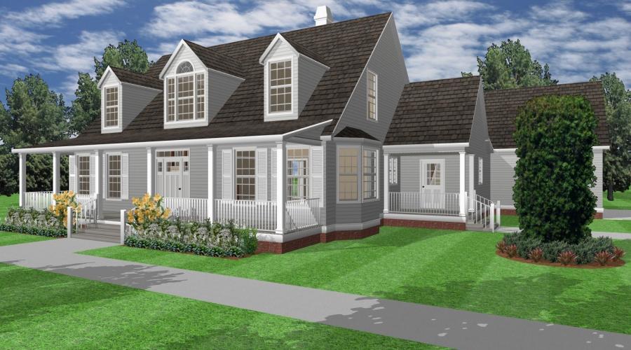 House and landscape design