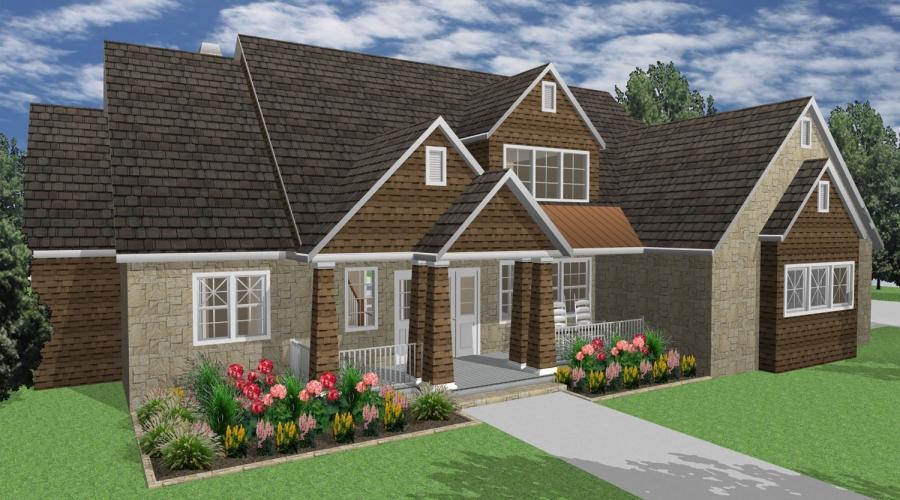 House landscaping design