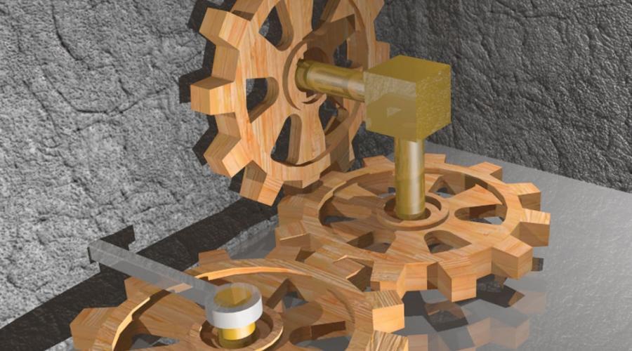 Wooden gears